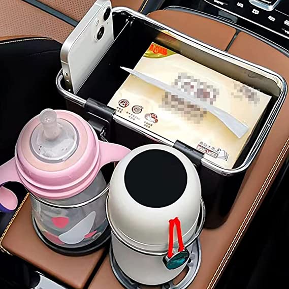 Car Armrest Storage Box with Cup Holder Car Armrest Storage Box with Cup Holder