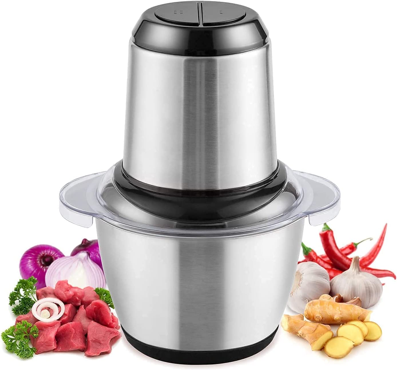 3 Litre Capacity Extra Power Stainless Steel Electric Meat & Food Grinder