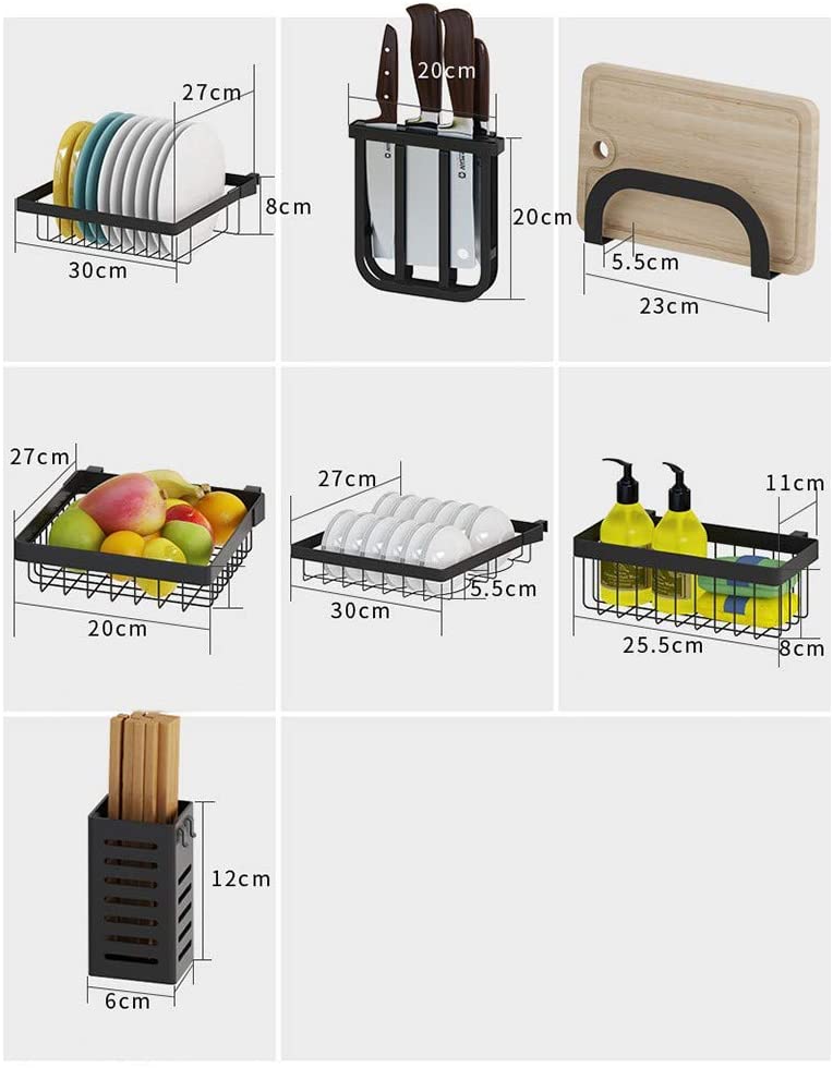 Kitchen Storage Rack sizes