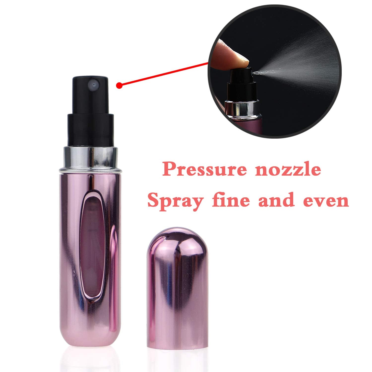 Mini Perfume Refill Bottle - Pocket Size Perfume Atomizer