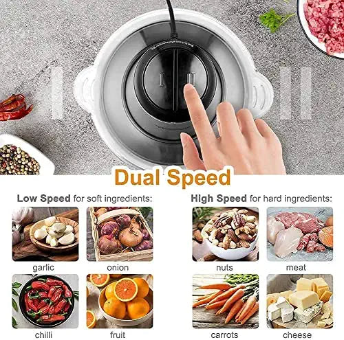 Extra Power Stainless Steel Electric Meat & Food Grinder