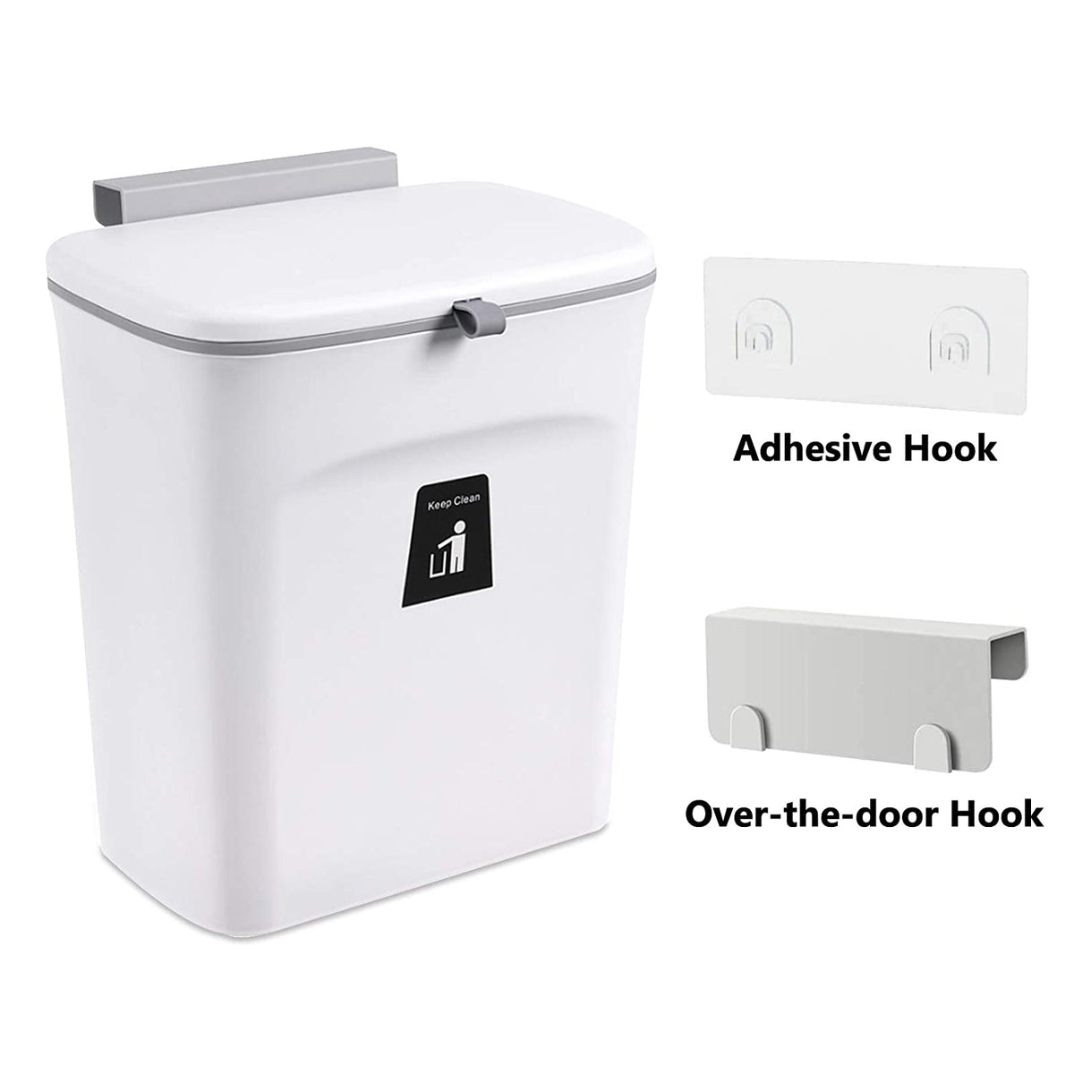 Advice for hanging the Kitchen Cabinet Door Wall Mounted Hanging Trash Can