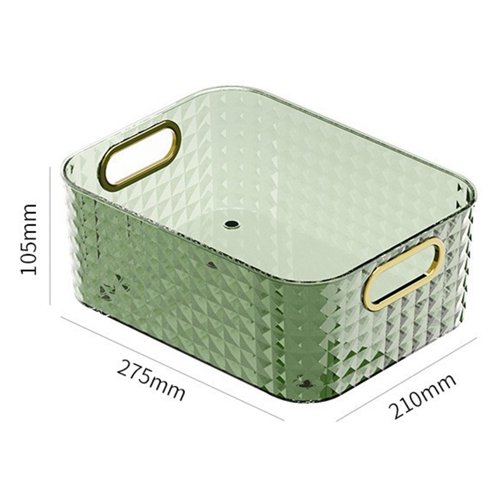 Portable Storage Box With Handles, Minimalist Storage Basket For Cosmetic,  Stationary, Toiletry, Medicine And Sundries, Household Multi-functional Storage  Organizer - Temu