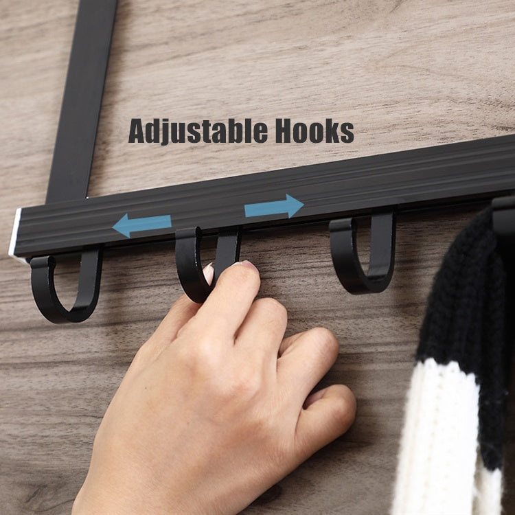 Back Door Hanger with - Adjustable Hooks