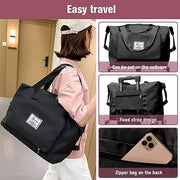 Large Capacity Foldable Travel Bag for Women