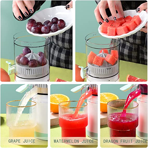 Portable USB Charging Electric Citrus Juicer Rechargeable Hands-Free Squeezer Portable USB Charging Electric Citrus Juicer Rechargeable Hands-Free Squeezer