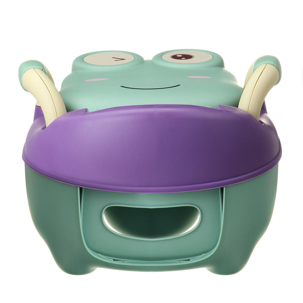 Portable Baby Potty Kids Children Training Toilet Trainer Stool in green color
