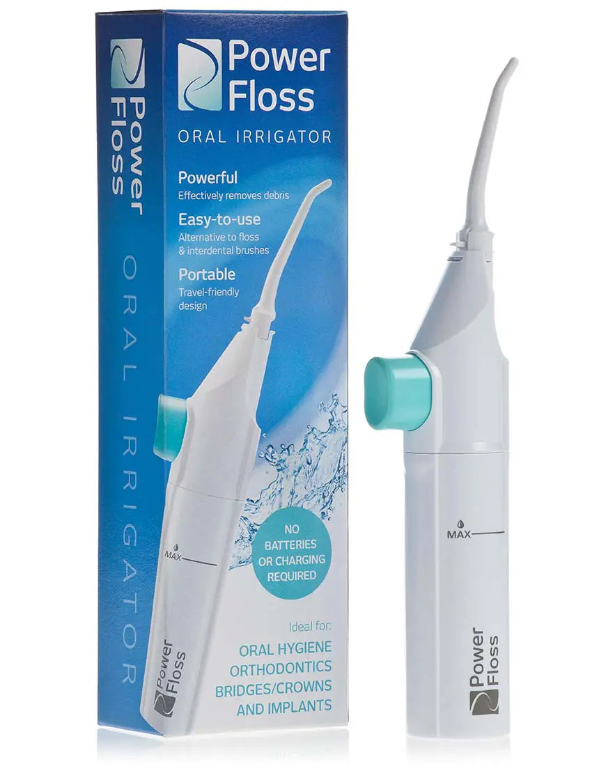 Portable Power Floss Dental Water Jet Cords Tooth Pick No Batteries