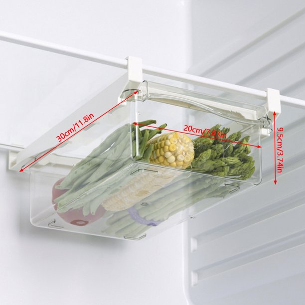 Refrigerator Drawer Transparent Organizer Rack Refrigerator Drawer Transparent Organizer Rack