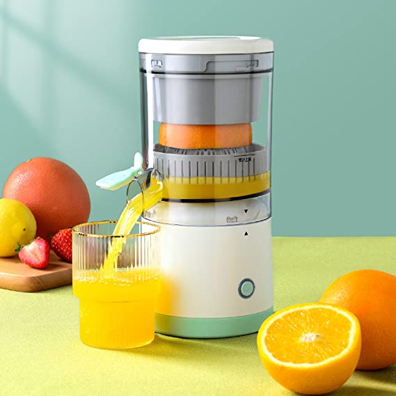 Portable USB Charging Electric Citrus Juicer Rechargeable Hands-Free Squeezer
