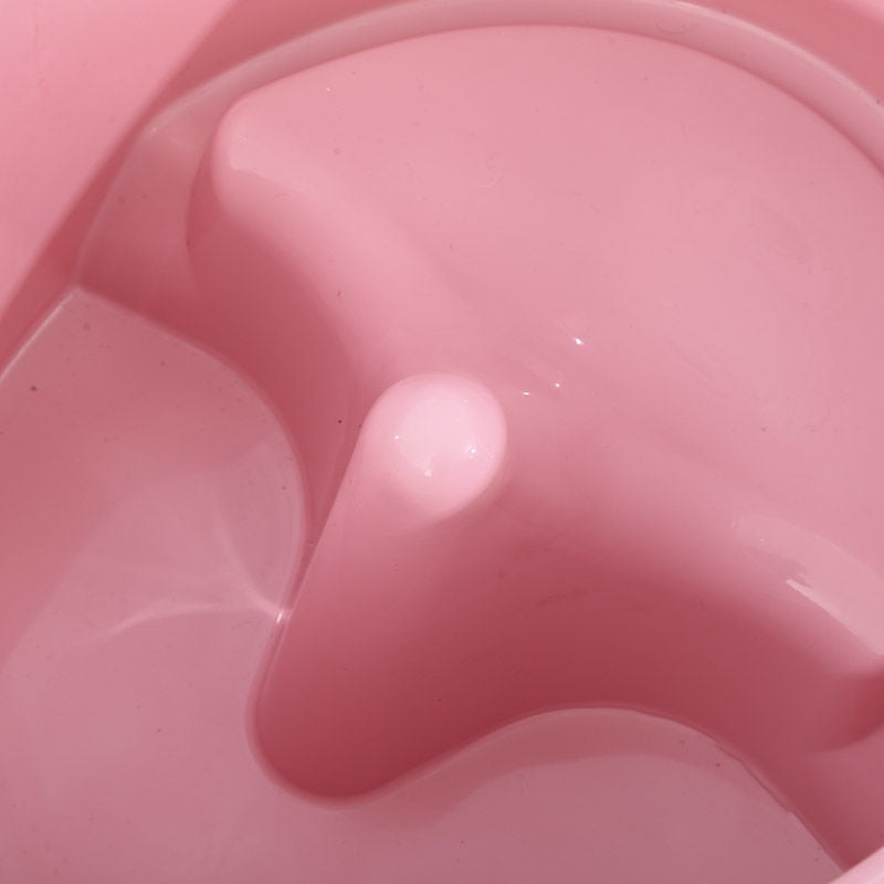 close-up view of Space Saving Sit and Soak Bucket Baby Bath Tub with Seat