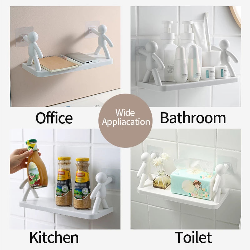 Wall Mount Punch-Free Storage Rack Wall Mount Punch-Free Storage Rack