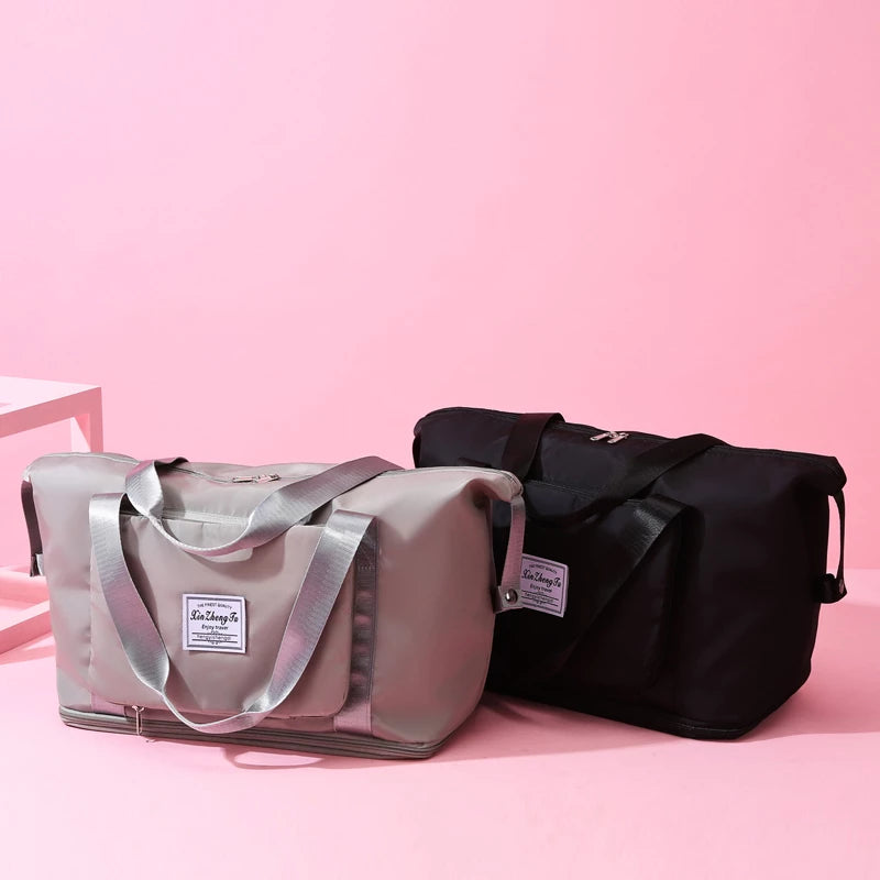 Large Capacity Foldable Travel Bag for Women Large Capacity Foldable Travel Bag for Women