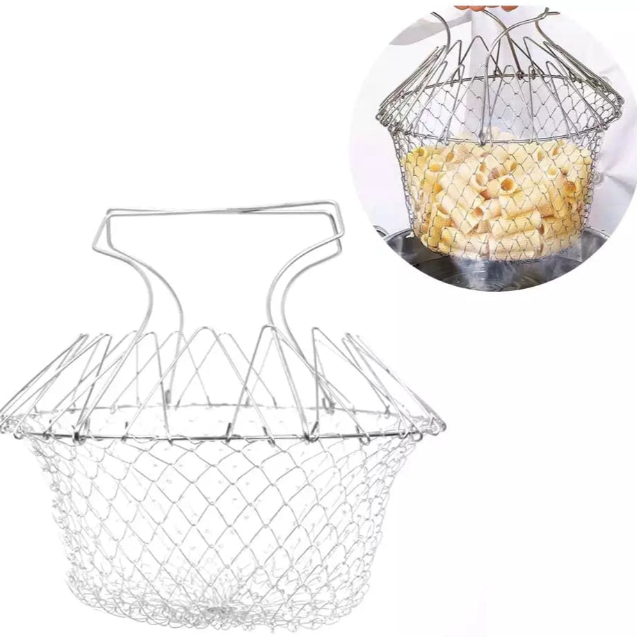 Foldable Oil Drain Basket Foldable Oil Drain Basket