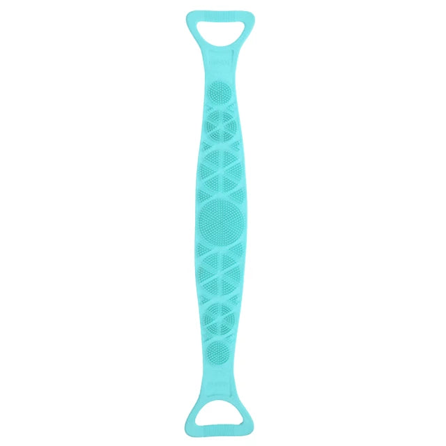 Silicone Bath Rubbing Strap - Green