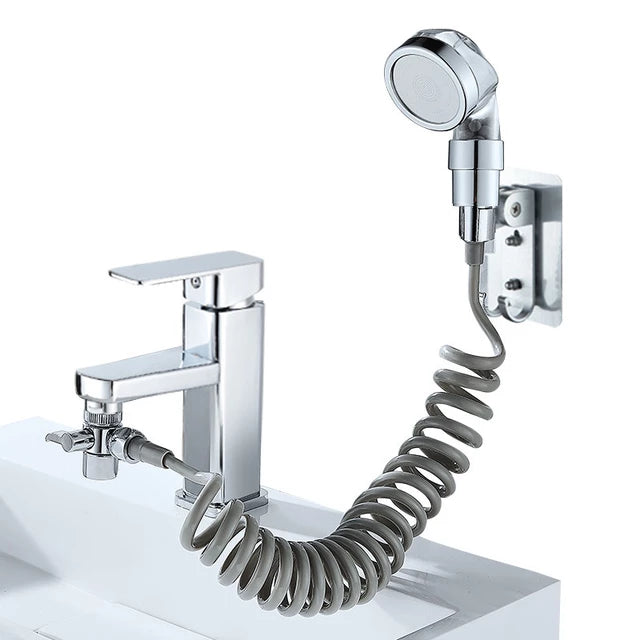 Wash Basin Handheld Shower Set Hand Held Shower Head External Sink Hose Sprayer Wash Basin Handheld Shower Set Hand Held Shower Head External Sink Hose Sprayer