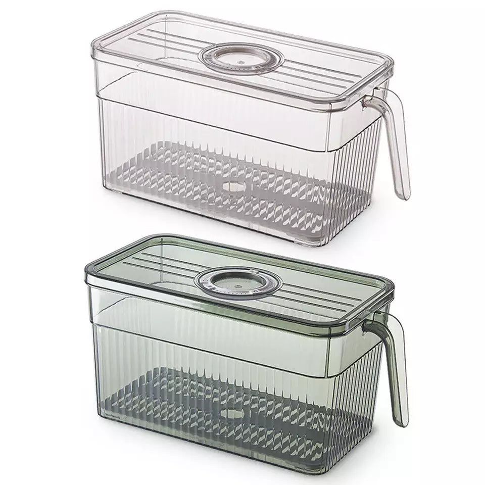 2  Fridge Organizer Storage Box