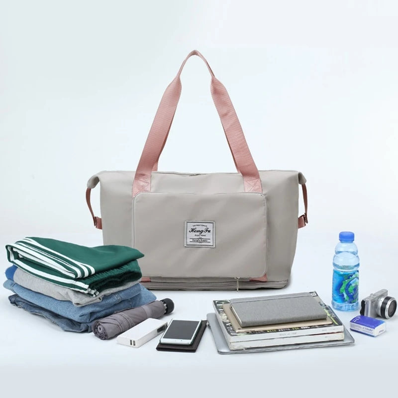 Large Capacity Foldable Travel Bag for Women Large Capacity Foldable Travel Bag for Women