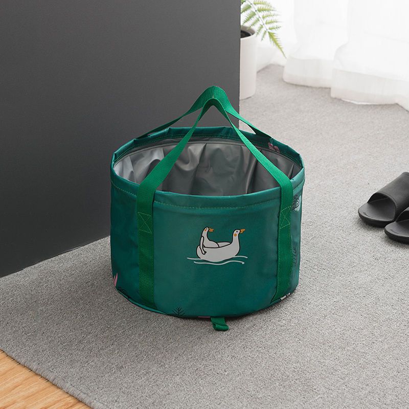 Collapsible Bucket Multi-Use Portable Basin for Soaking Feet Travelling Camping Picnic Indoor Outdoor