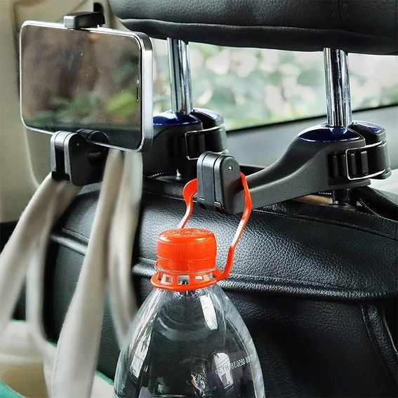 10 PCS Auto Car Seat Back Hook Hanger Headrest Mount Storage Holder Bearing  20kg for Car Bag pouch Clothes Coats Hanging Hooks