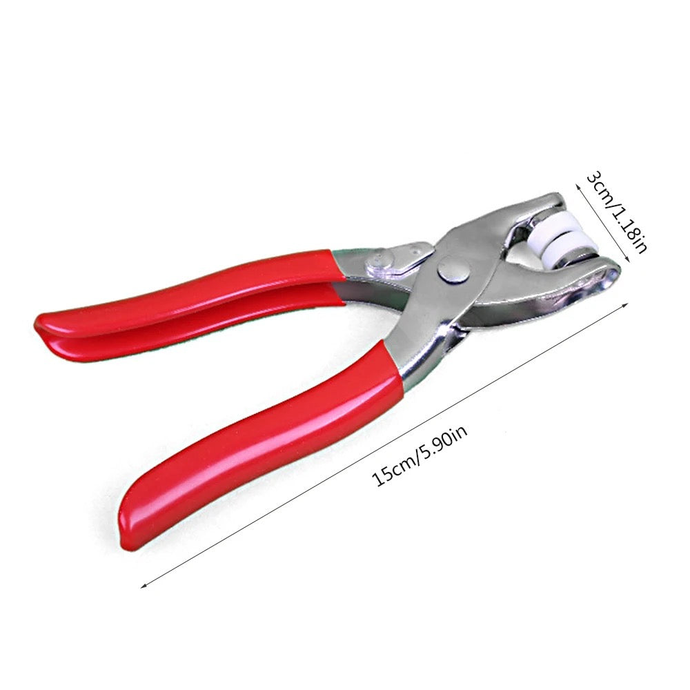 One Press Quick Button Fitter Plier, Stainless Steel Thickened Snap Button Fixer One Press Quick Button Fitter Plier, Stainless Steel Thickened Snap Button Fixer