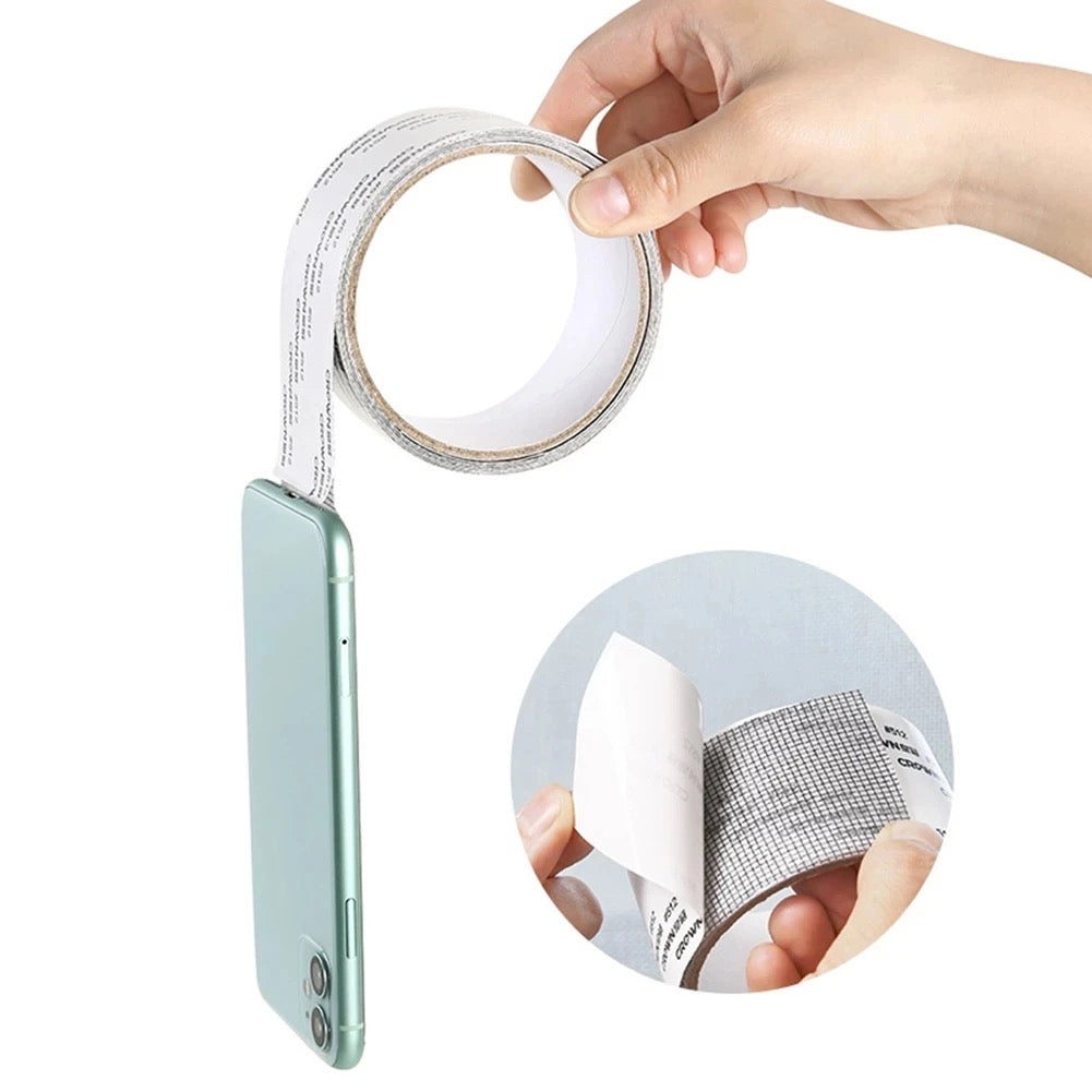 Self-adhesive Net Door Fix Patch Anti-Insect Holes Repair Mesh Tape Self-adhesive Net Door Fix Patch Anti-Insect Holes Repair Mesh Tape