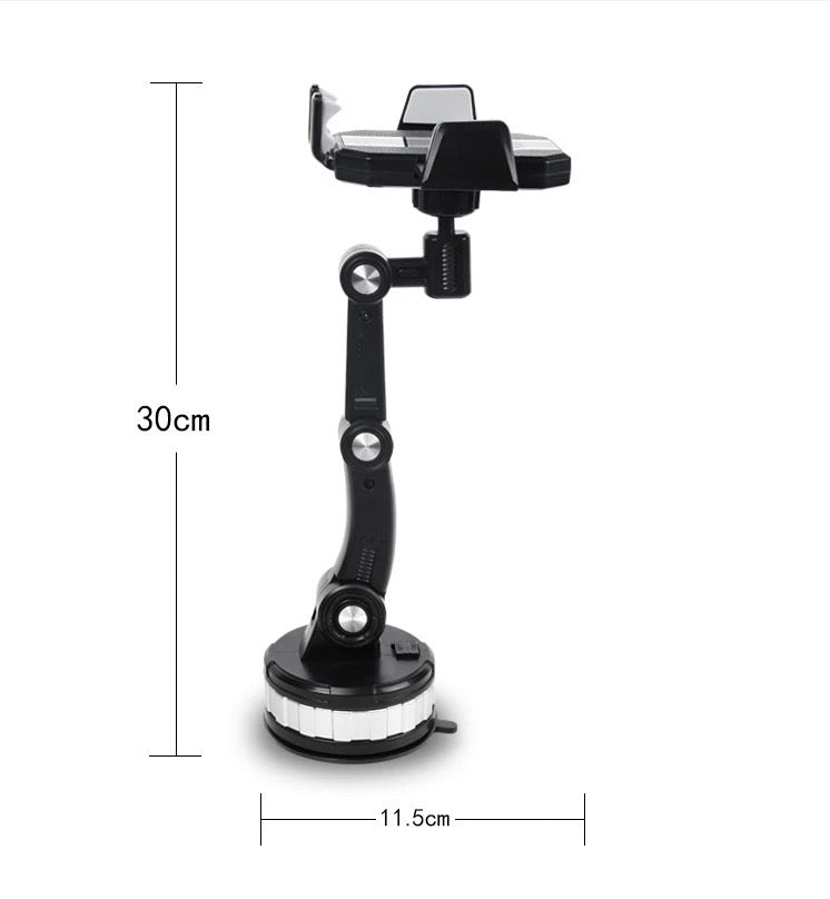 360° Rotating Super Adsorption Adjustable Magnetic Car Phone Holder with its size