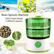 Household Automatic 2 Layer Bean Seeds Sprouts Machine