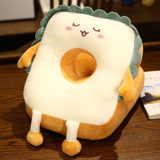 Washable Comfortable Cute Neck Pillow placed on the table