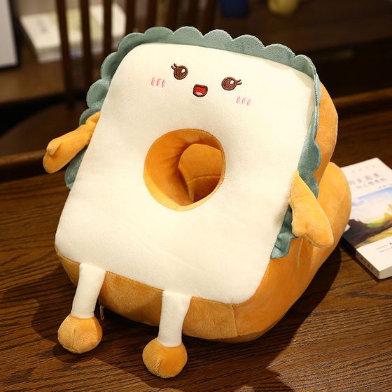Washable Comfortable Cute Neck Pillow placed on the table