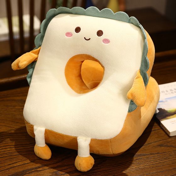 Washable Comfortable Cute Neck Pillow placed on the table