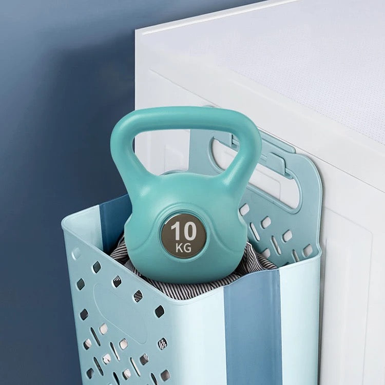 Collapsible Wall Mount Laundry Basket - Space Saving Foldable Storage Collapsible Wall Mount Laundry Basket - Space Saving Foldable Storage