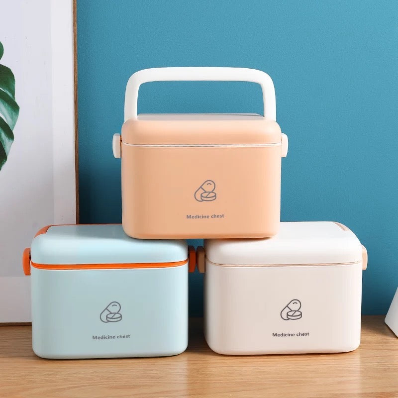 3 Large Capacity Medicine Storage Box