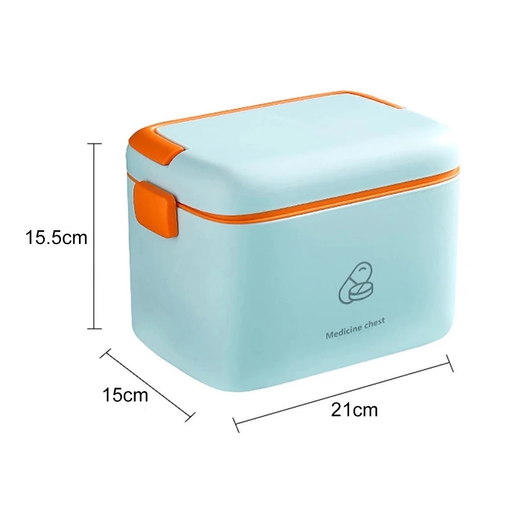 Large Capacity Medicine Storage Box size