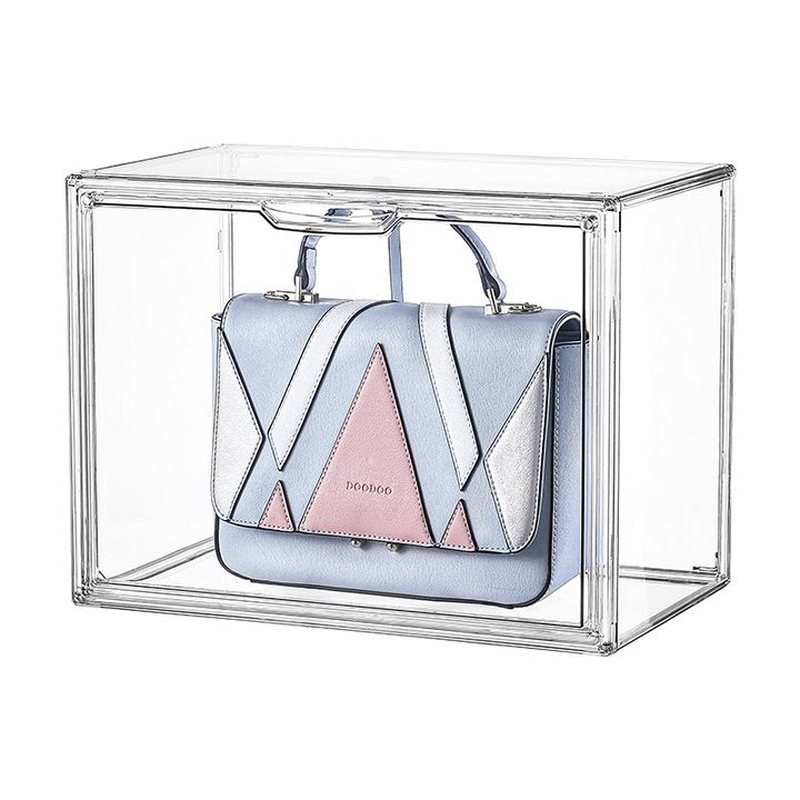 Stackable Luxury Transparent Bag Storage Dustproof Display Box