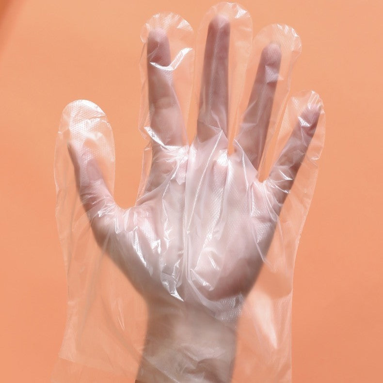 Disposable Hand Gloves with Wall Mount Clip Organizer