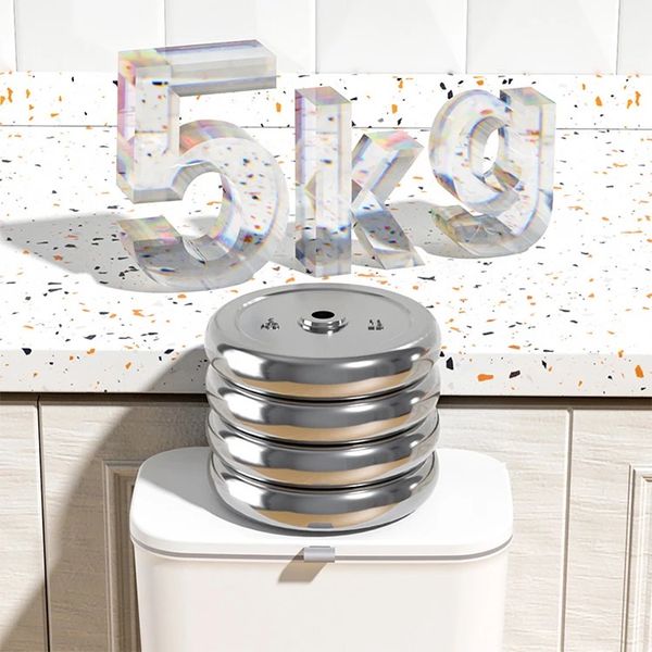 9L Trash Can Wall Mounted Hanging Bin for Kitchen Cabinet Door With Lid