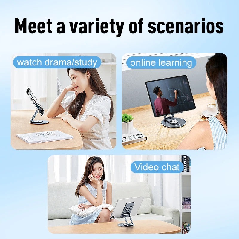 Multifunctional 360° Rotating Aluminium Alloy Stand for Mobile Phone, iPad Multifunctional 360° Rotating Aluminium Alloy Stand for Mobile Phone, iPad