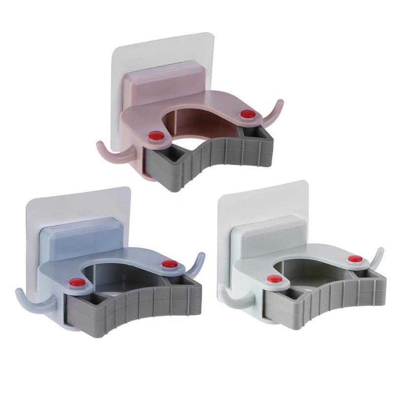 3 Wall Mount Mop Holder