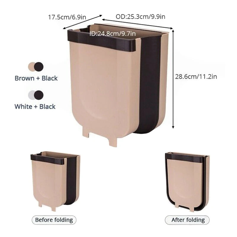 Foldable Kitchen Trash Holder Foldable Kitchen Trash Holder