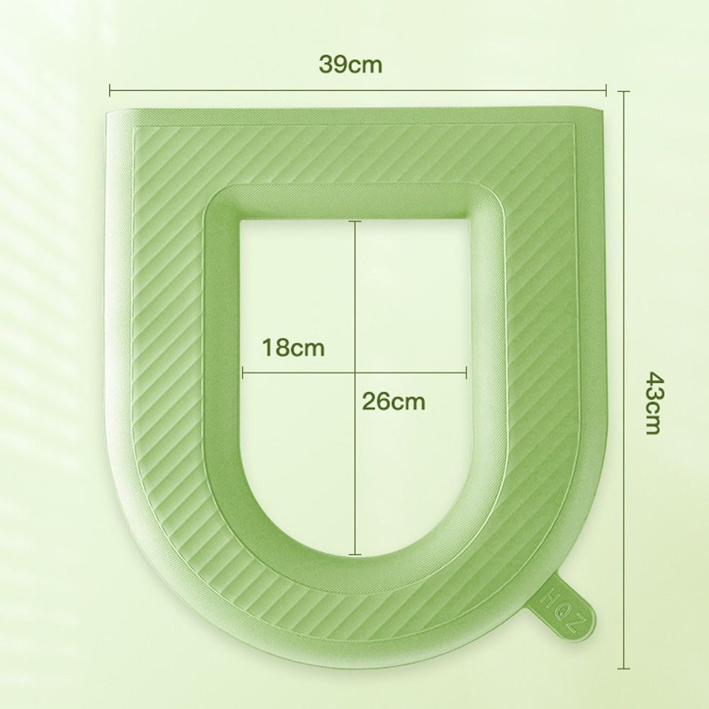 Toilet Seat Cover Cushion Pad with its size