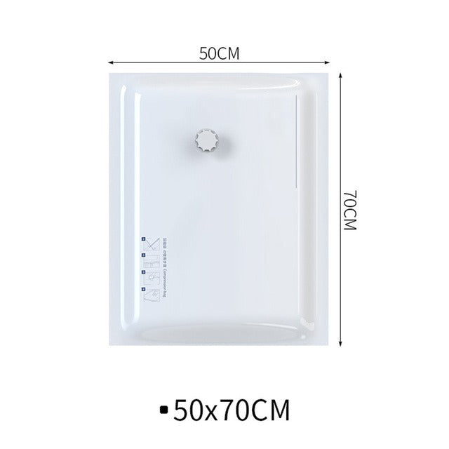 Space Saving Vacuum Seal Bags, Clothes Storage Compressed Reusable Organizer Bags! Space Saving Vacuum Seal Bags, Clothes Storage Compressed Reusable Organizer Bags!