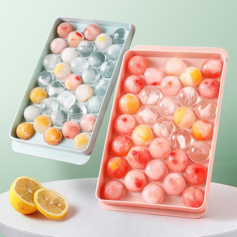  Cavities Plastic Ice Cube Mold Tray