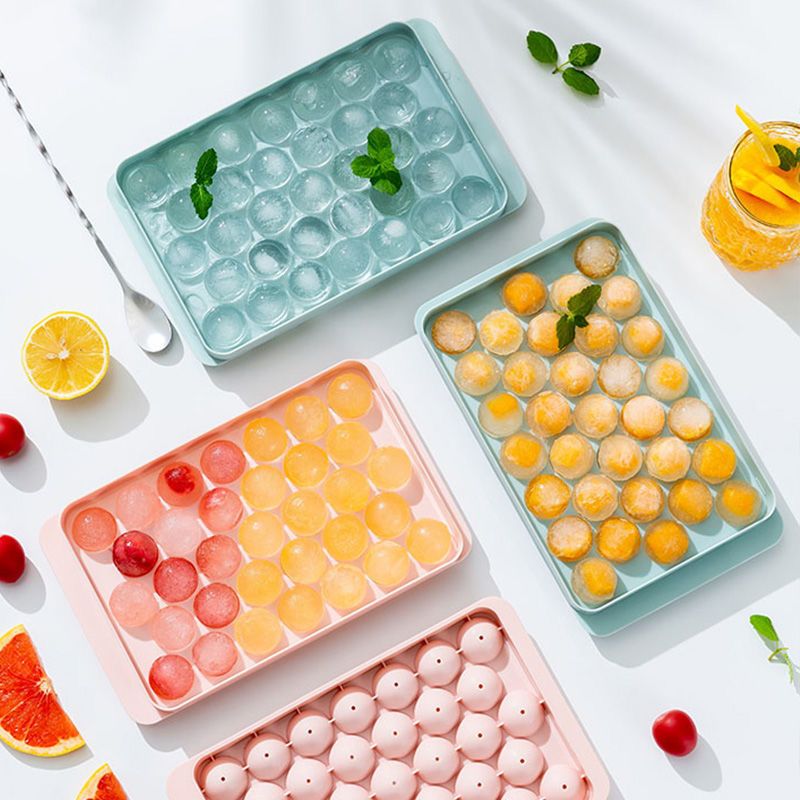  Cavities Plastic Ice Cube Mold Tray