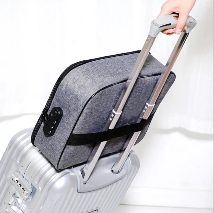 3 Layer Document Organizer File Bag with Safety Lock 3 Layer Document Organizer File Bag with Safety Lock