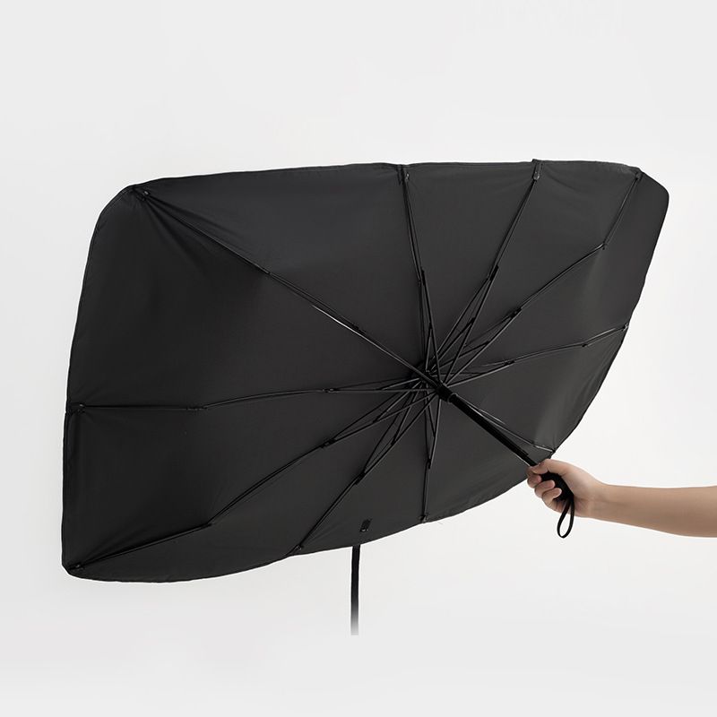 Thermal Insulation Anti-falling Car Sun Shade Foldable Umbrella