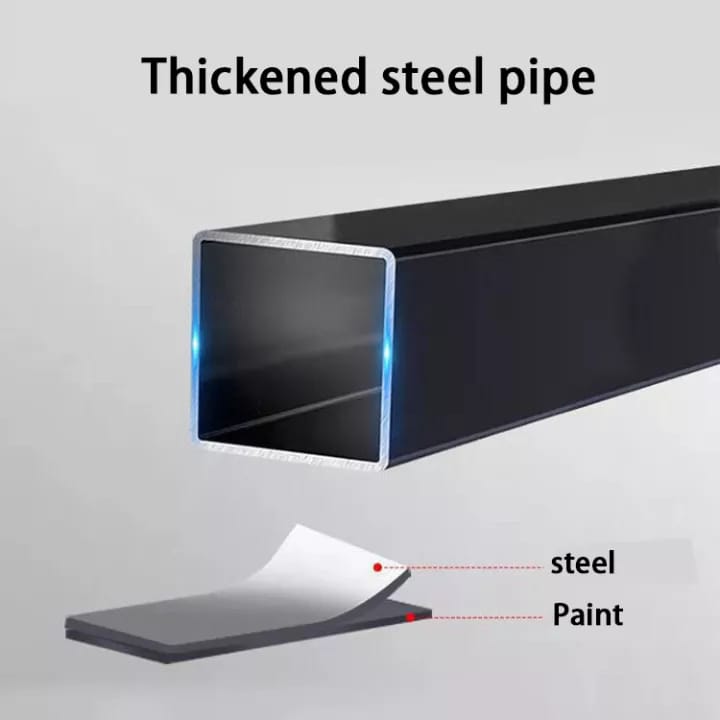 Image displaying thickened steel pipe of 4-Layer Indoor Plant Stand