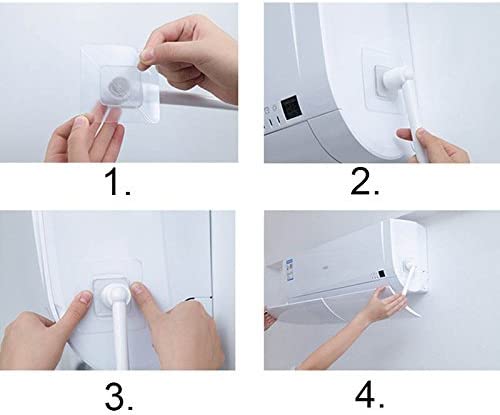 Installation steps of adjustable AC deflector 