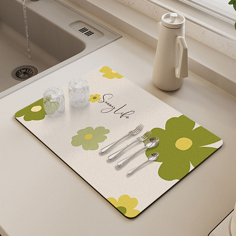 Super Absorbent Dish Drying Mat for Kitchen Super Absorbent Dish Drying Mat for Kitchen