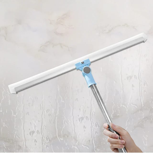 Silicone Head Heavy Duty Water Cleaner Mop with Long Telescopic Handle